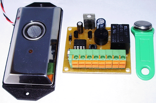 Фото комплекта контроллера электронного замка