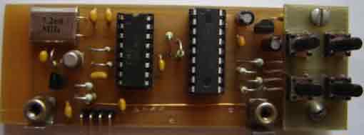 Синтезатор частоты для радиовещательного ЧМ-FM приемника на LM7001J + PIC16F84A